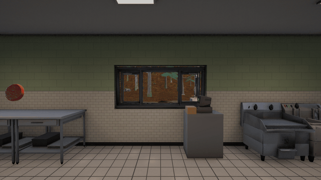 Food flying and tumbling across the kitchen