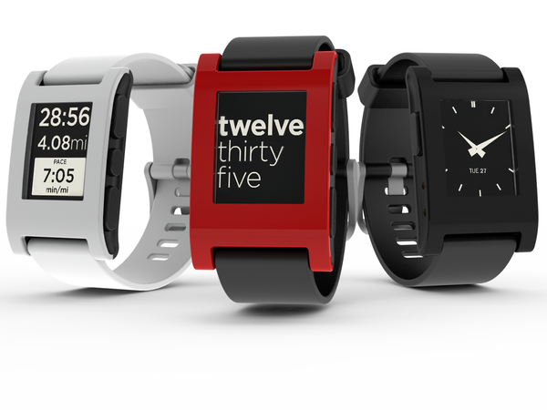 The Pebble smartwatch lives